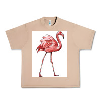 Burro Pink Flamingo Urban Heavy Tee - LillyAllenDesigns