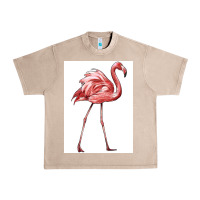 French Oak Pink Flamingo Urban Heavy Tee - LillyAllenDesigns