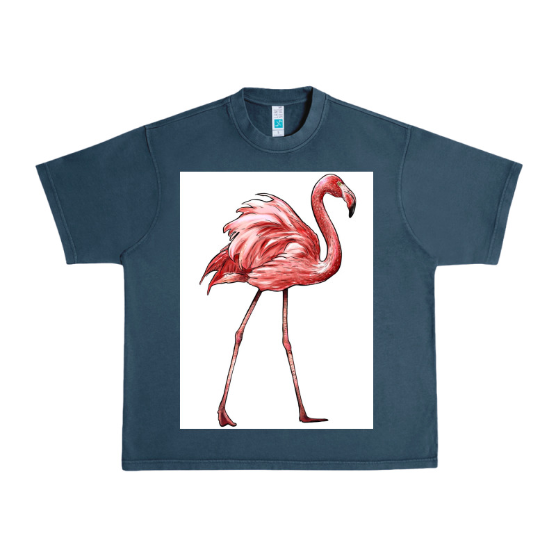 Pink Flamingo Urban Heavy Tee by LillyAllenDesigns | Teevron