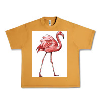 Peanut Butter Pink Flamingo Urban Heavy Tee - LillyAllenDesigns
