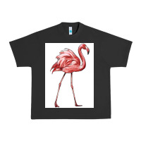 Pigment Black Pink Flamingo Urban Heavy Tee - LillyAllenDesigns