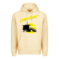 Pina Colada baywatch lifeguard tower sunset   baywatch Premium Hoodie - PixelWave