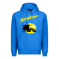 Baywatch Lifeguard Tower Sunset   Baywatch Premium Hoodie | Teevron
