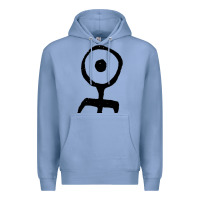 Colony Blue Einsturzende Neubauten Premium Hoodie - PixelWave