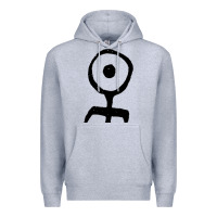Heather Grey Einsturzende Neubauten Premium Hoodie - PixelWave