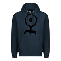 Navy Einsturzende Neubauten Premium Hoodie - PixelWave