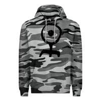 Slate Camo Einsturzende Neubauten Premium Hoodie - PixelWave