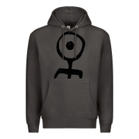 Smoke Einsturzende Neubauten Premium Hoodie - PixelWave