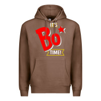 Chestnut it's bo time Premium Hoodie - PixelWave