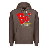 Coffee it's bo time Premium Hoodie - PixelWave