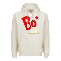 Oatmeal Heather it's bo time Premium Hoodie - PixelWave