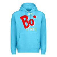 Ocean Blue it's bo time Premium Hoodie - PixelWave