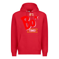 Red it's bo time Premium Hoodie - PixelWave