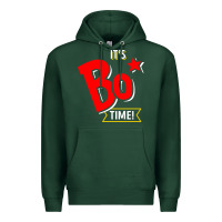 Sports Green it's bo time Premium Hoodie - PixelWave