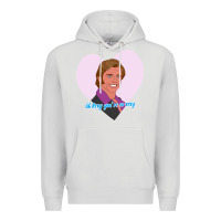 Dove Grey sexy rexy Premium Hoodie - PixelWave