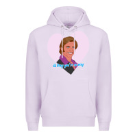 Lilac sexy rexy Premium Hoodie - PixelWave