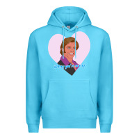 Ocean Blue sexy rexy Premium Hoodie - PixelWave