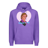 Purple sexy rexy Premium Hoodie - PixelWave