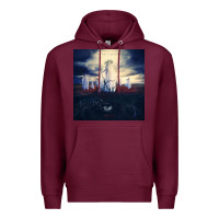 Burgundy in this moment mother album tour 2022 Premium Hoodie - PixelWave