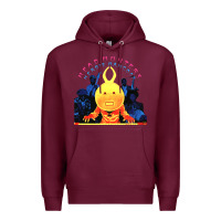 Burgundy Head Hunters Herbie Hancock Unisex Premium Hoodie - PixelWave