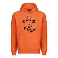 Carrot Kilroy was here (on RedBubble) gift Premium Hoodie - PixelWave