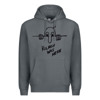 Rock Kilroy was here (on RedBubble) gift Premium Hoodie - PixelWave