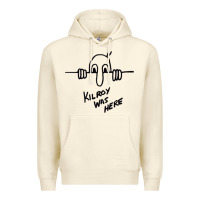 Sandshell Kilroy was here (on RedBubble) gift Premium Hoodie - PixelWave