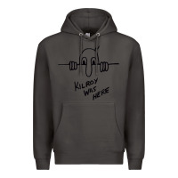 Smoke Kilroy was here (on RedBubble) gift Premium Hoodie - PixelWave
