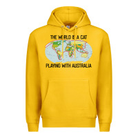 The World Is A Cat Playing With Australia 2020 Shirt Premium Hoodie | Teevron