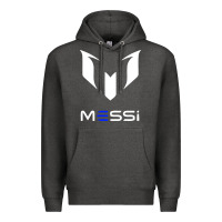 Charcoal Heather messi Premium Hoodie - PixelWave