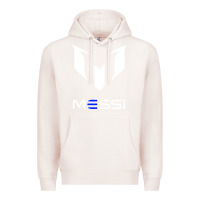 Pale Pink messi Premium Hoodie - PixelWave