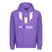 Purple messi Premium Hoodie - PixelWave