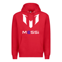 Red messi Premium Hoodie - PixelWave