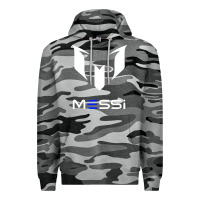 Slate Camo messi Premium Hoodie - PixelWave