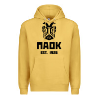 Antique Gold paok merch Premium Hoodie - PixelWave