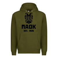 Army Green paok merch Premium Hoodie - PixelWave