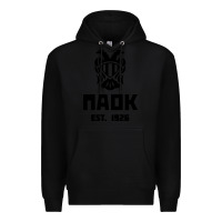 Black paok merch Premium Hoodie - PixelWave