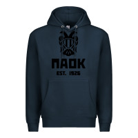 Navy paok merch Premium Hoodie - PixelWave