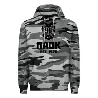 Slate Camo paok merch Premium Hoodie - PixelWave