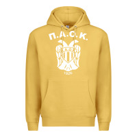 Antique Gold paok merch Premium Hoodie - PixelWave