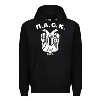 Black paok merch Premium Hoodie - PixelWave