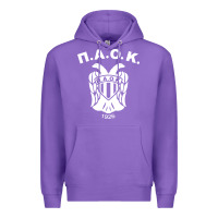 Purple paok merch Premium Hoodie - PixelWave