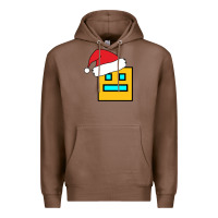 Chestnut Geometry Dash Premium Hoodie - PixelWave
