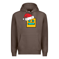 Coffee Geometry Dash Premium Hoodie - PixelWave