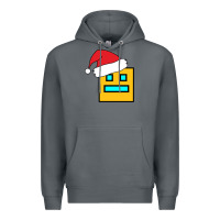 Rock Geometry Dash Premium Hoodie - PixelWave