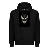 Black The venom Premium Hoodie - PixelWave