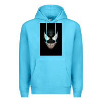 Ocean Blue The venom Premium Hoodie - PixelWave