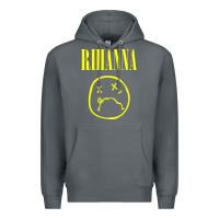 Rock Grunge Rihanna Premium Hoodie - PixelWave
