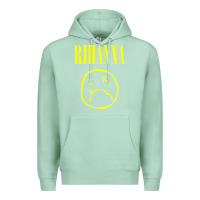 Seafoam Grunge Rihanna Premium Hoodie - PixelWave