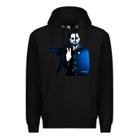 Black ringo starr 01 Premium Hoodie - PixelWave